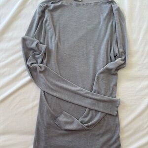 Abercrombie & Fitch Gray Long Sleeve Top